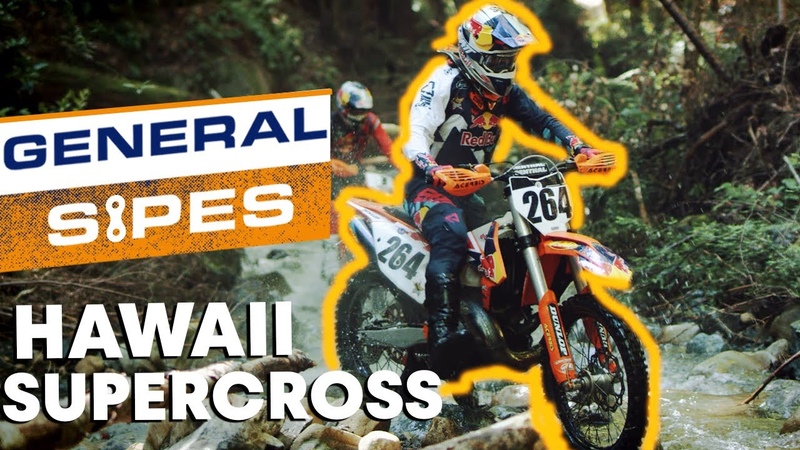 A Hawaiian Supercross Vacation Before the Erzbergrodeo, General Sipes