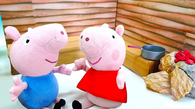 Família da Peppa Pig na sauna Peppa Pig Português Brasil Vídeo com brinquedos de