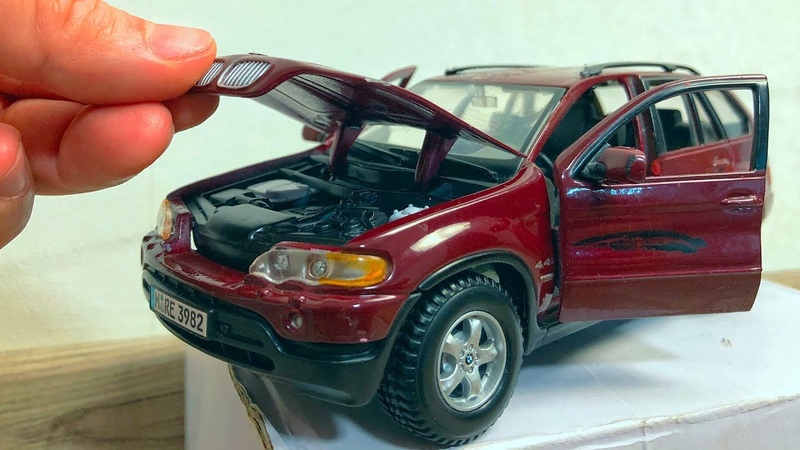 Kids Toy Scale model toy car BMW X5. Diecast model car