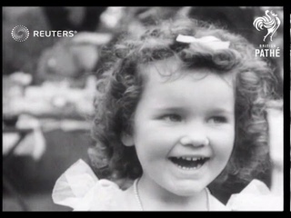 Children's fair begins in Regent's Park (1938)