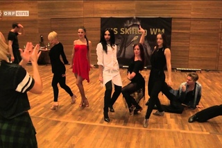 Conchita Wurst - Probe fr Skiflug WM 2016