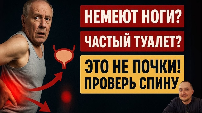 Немеют ноги и частый туалет Это не почки виновата
