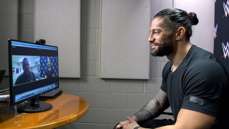 Roman Reigns recognizes a teacher who traveled the U. S. to teach his students