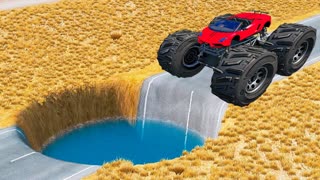 ПЕРЕЛЕТЕЛ ОГРОМНУЮ ЯМУ НА ГИГАНТСКОЙ ЛАМБЕ в ГТА 5 ОНЛАЙН (GTA 5 ONLINE)