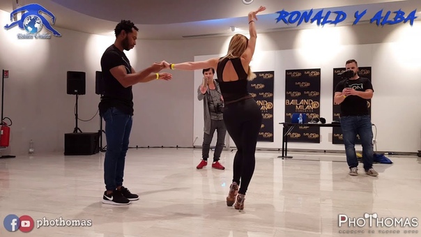 Ronald y Alba Bachata Dominicana Bailando Milano Congress