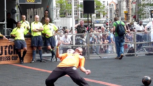 Soufiane Touzani Dutch Homeless Cup Freestyle