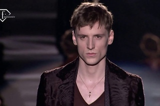 fashiontv |  - MATVEY LYKOV + GEORGE BARNETT + GARRETT NEFF  MEN MODELS F/W