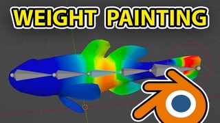Weight Painting in Blender 3  in 2 Minutes!
