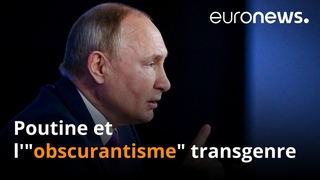 Poutine dnonce l'obscurantisme transgenre