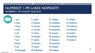 Moduuli 1: Numeroekstra
