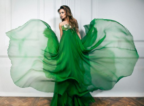 Нежные Зеленые Платья фото 10