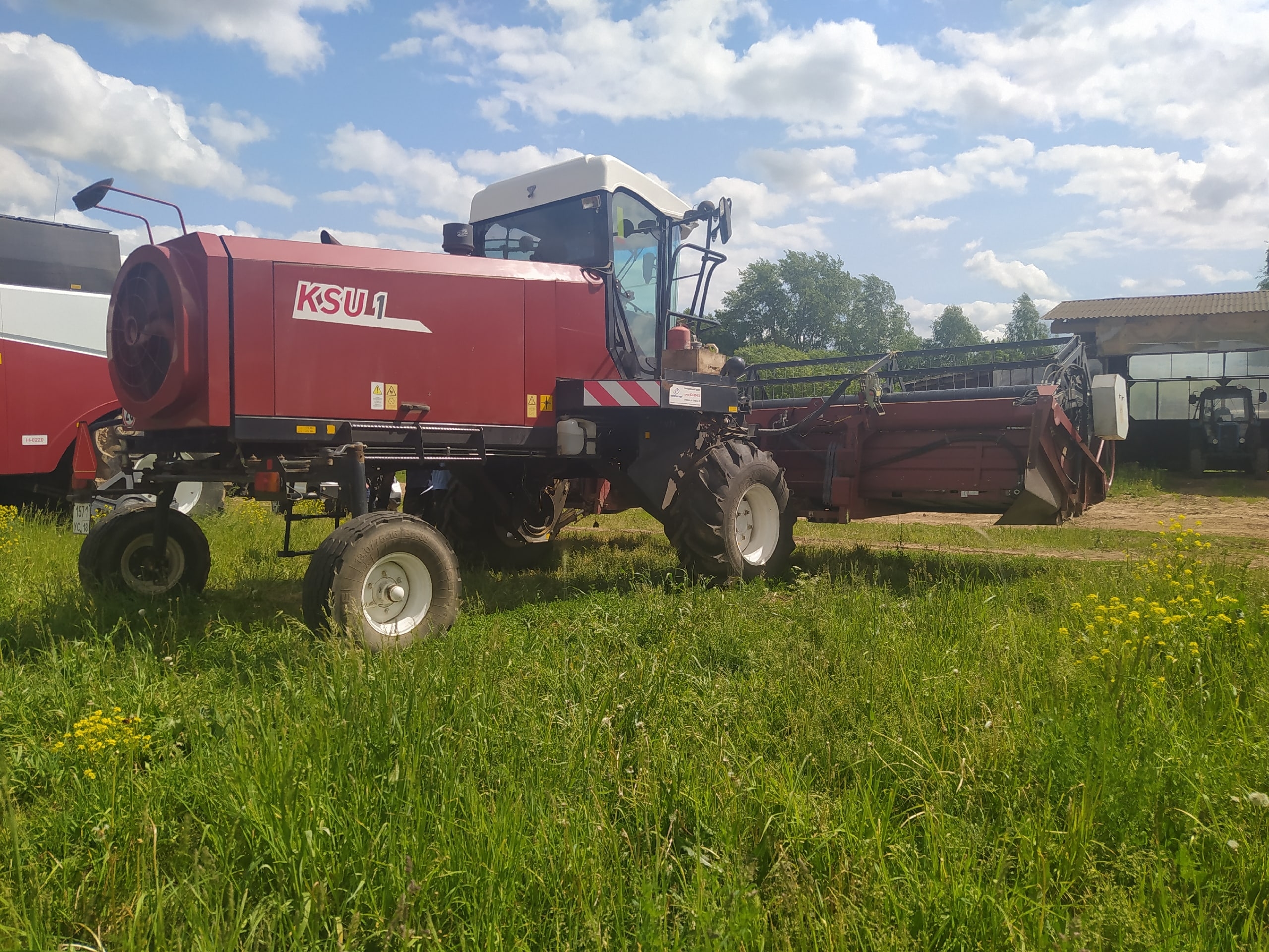 ⚡8 июня в сельхозпредприятиях Можгинского района начались технические осмотры кормоуборочных комбайнов и самоходных косилок