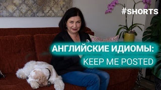 День 29. Англииские идиомы: Keep me posted! #shorts