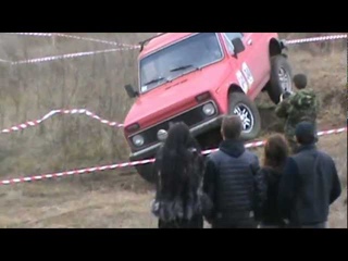 Триал Нива почти переворот