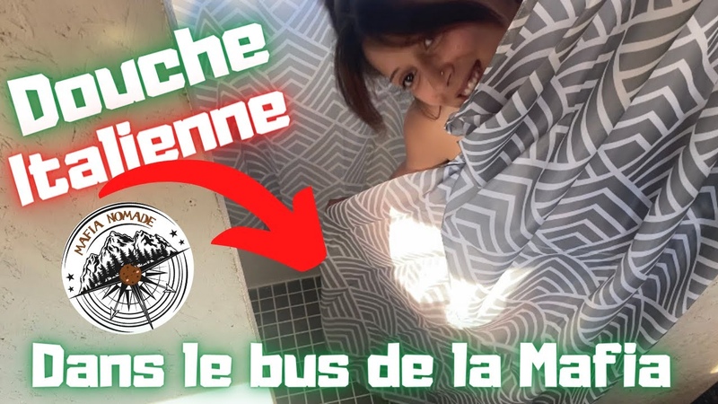 UNE DOUCHE ITALIENNE DANS NOTRE BUS AMÉ NAGÉ ( VLOG NOMADE