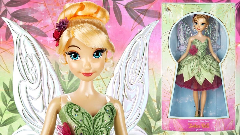 Tinker Bell Limited Edition Doll Review Unboxing ( Peter Pan 70th