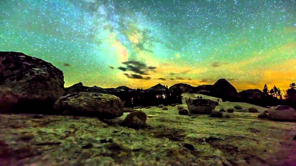 Stunning Stargazing In Yosemite National Park,