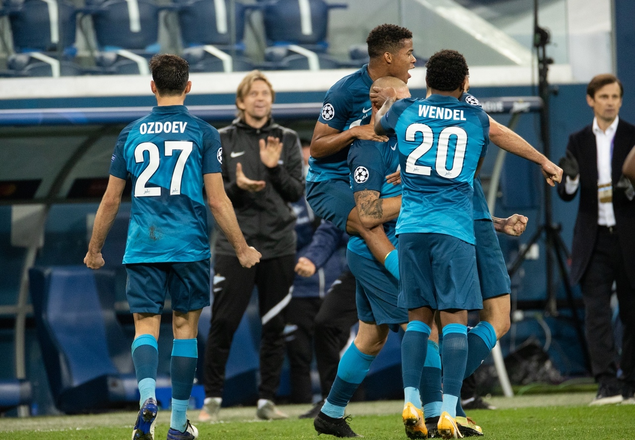 Зенит - Брюгге, 1:2. Лига чемпионов
