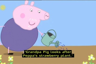 Peppa Pig (Series 1) - Gardening (with subtitles) - episod 9