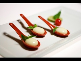 Molecular Gastronomy - Custard Ravioles