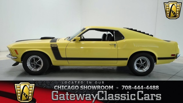 1970 Ford Mustang Boss 302 Gateway Classic Cars Chicago,