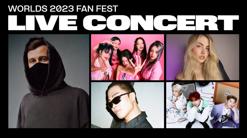 Worlds 2023 FAN FEST 라이브 콘서트, 2023 월드