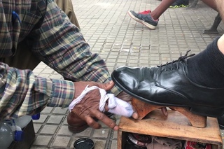 The best shoe shine of all South America ASMR