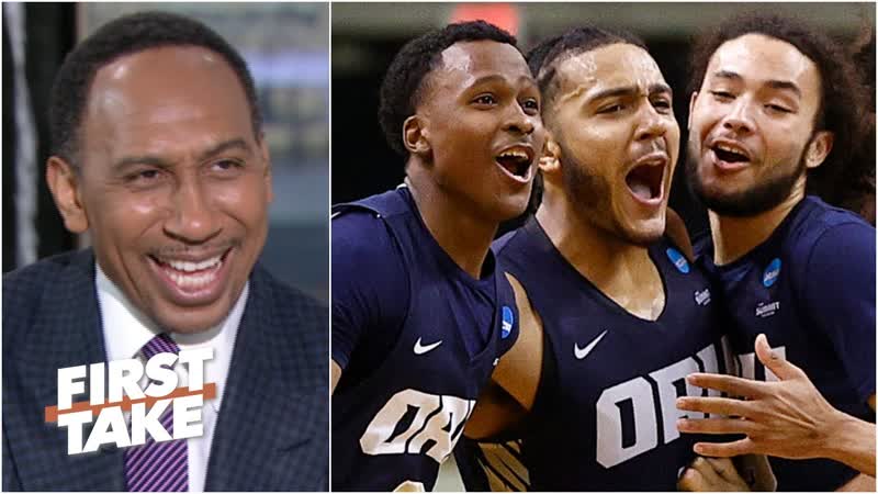 Stephen A. is hyped about Oral Roberts making the Sweet 16, First