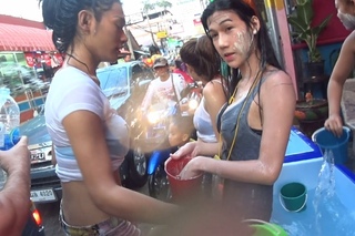 Songkran 2015 sexy Water Battle in Pattaya, Thailand (Extended Cut)
