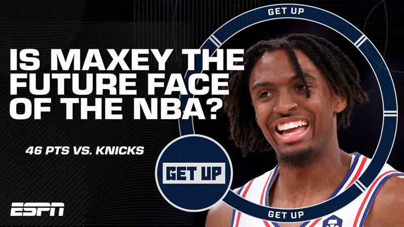 Is Tyrese Maxey the FUTURE FACE OF THE LEAGUE 46 PT performance SAVES the 76ers season, Get