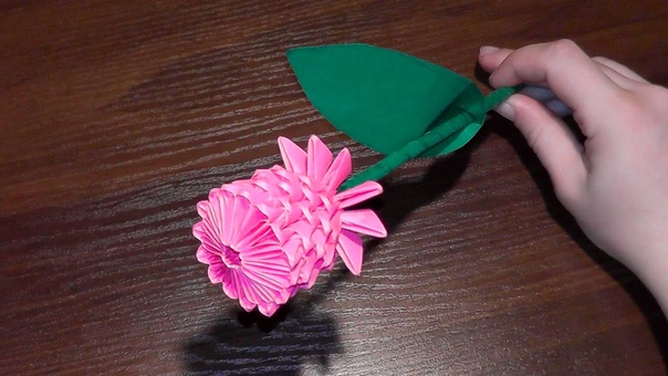 3 D origami flower rose tutorial (video with a surprise