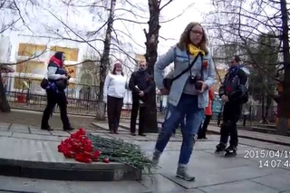 Велопробег в поддержку акции Бессмертный полк  Москва состоялся в Митино часть 2